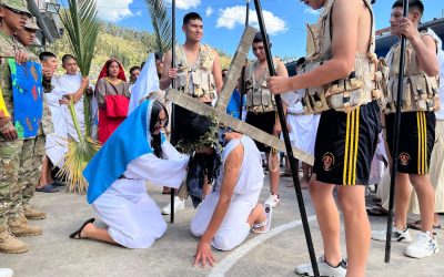 Escenificación por Semana Santa